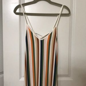Multi colored maxi dress
